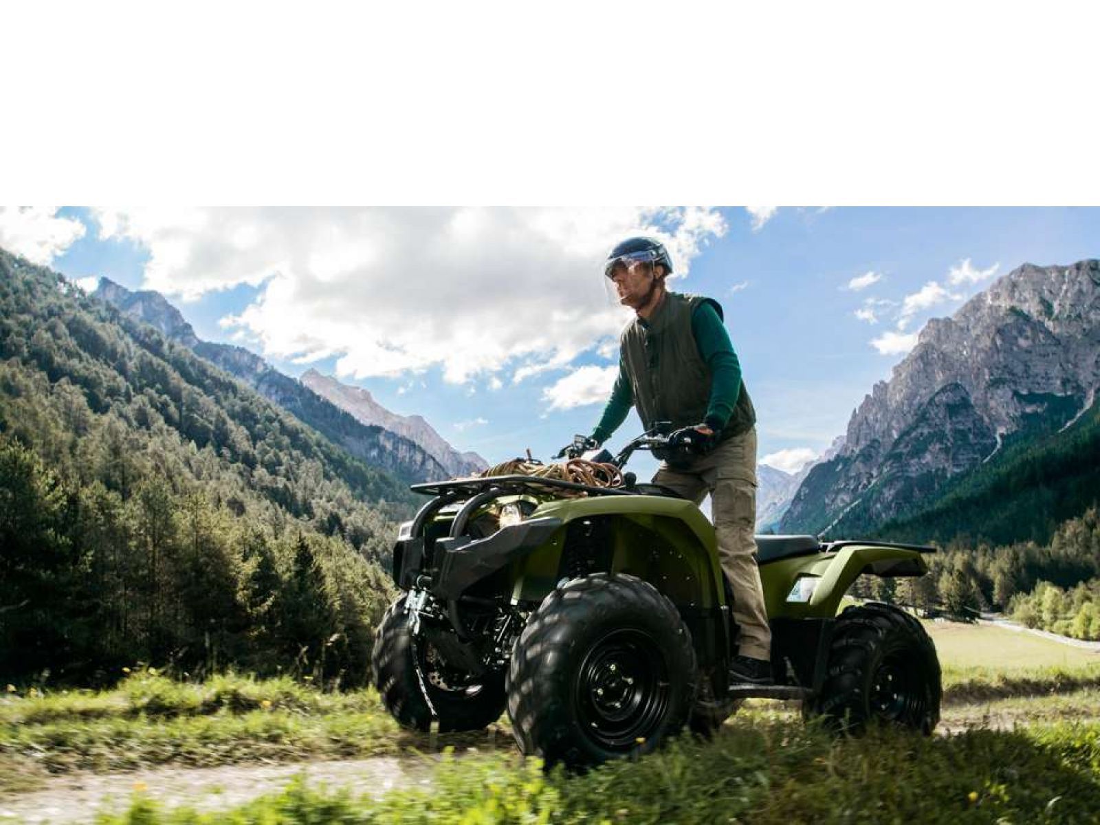  Мотовездеход ATV YAMAHA Kodiak 450 (Olive Green) 2024